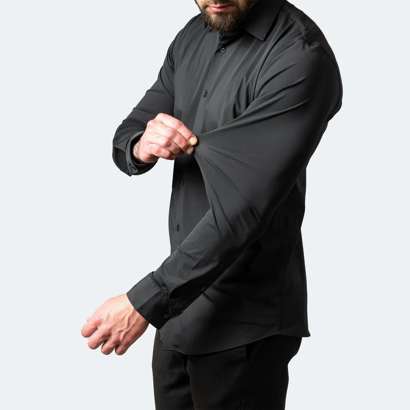Heren Strijkvrij Overhemd | Slim Fit | Stretch & Comfort