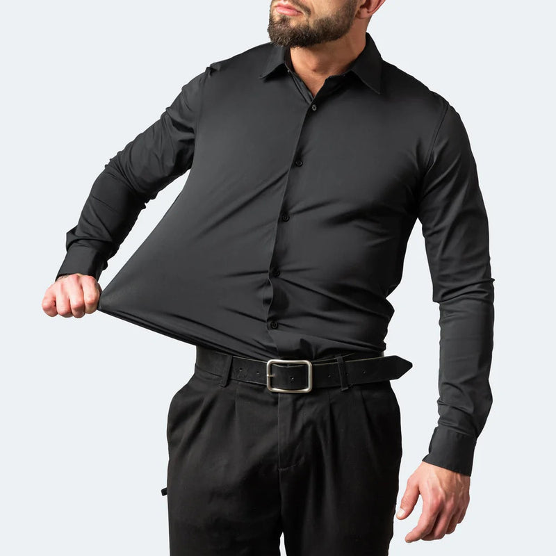 Heren Strijkvrij Overhemd | Slim Fit | Stretch & Comfort