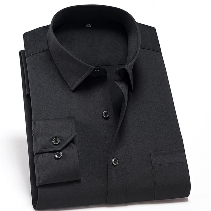Heren Strijkvrij Overhemd | Slim Fit | Stretch & Comfort