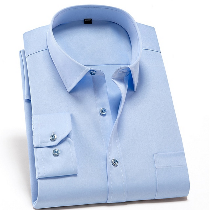 Heren Strijkvrij Overhemd | Slim Fit | Stretch & Comfort