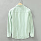 Breeze Shirt | Gestreept Overhemd | Zachte Pasteltinten