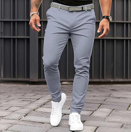 Slim-Fit Tech Jogger voor Heren | Stretch Performance Broek met Cuffs | Urban Casual Essential