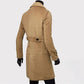 Heren Trenchcoat Lang | Slim Fit | Klassieke City Look