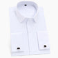 Heren Overhemd met Manchetknopen | Klassiek Dress Shirt | Formele Elegantie