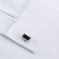 Heren Overhemd met Manchetknopen | Klassiek Dress Shirt | Formele Elegantie