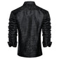 Baroque Party Shirt | Glanzende Jacquard Look | Statement Eveningwear