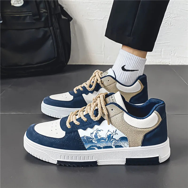 StreetArt Sneaker | Grafisch Design | Kleurrijke Statement-Zool