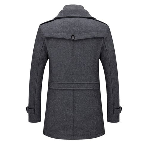 Winterjas Heren | Wolmix | Warm & Elegant