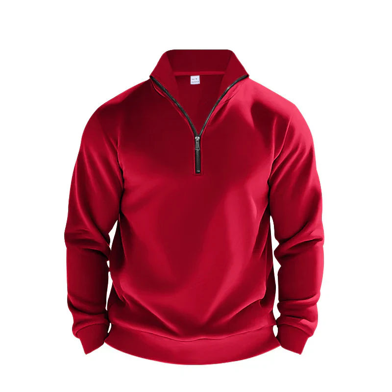 Summit Quarter-Zip | Sportieve Fleece Look | Functionele Stijl