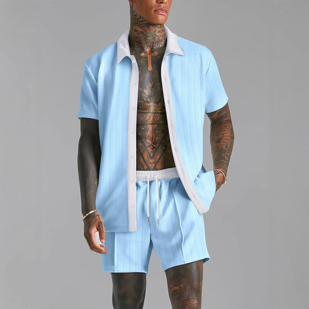Malibu Summer Set | Open Overhemd & Shorts | Casual Zomerlook