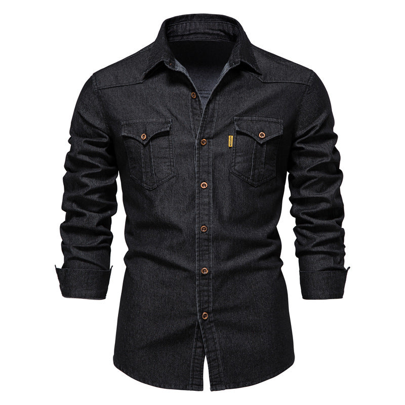 Denim Shirt | Slim Fit | Authentieke Western Look