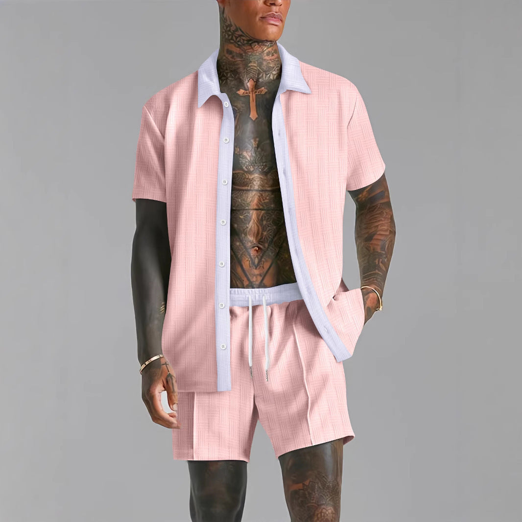 Malibu Summer Set | Open Overhemd & Shorts | Casual Zomerlook