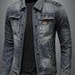 Vintage Wash Denim Jacket | Stoere Look | Slim Fit