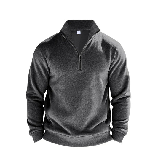 Summit Quarter-Zip | Sportieve Fleece Look | Functionele Stijl