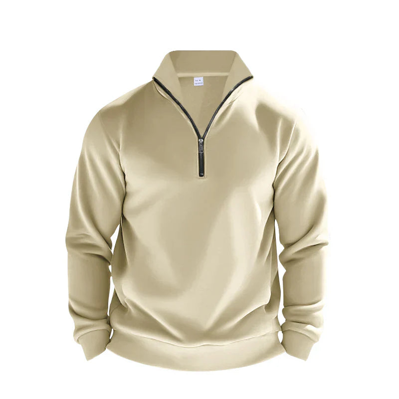 Summit Quarter-Zip | Sportieve Fleece Look | Functionele Stijl