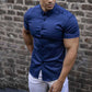 Slim-Fit Overhemd | Korte Mouwen | Stijlvol & Comfortabel