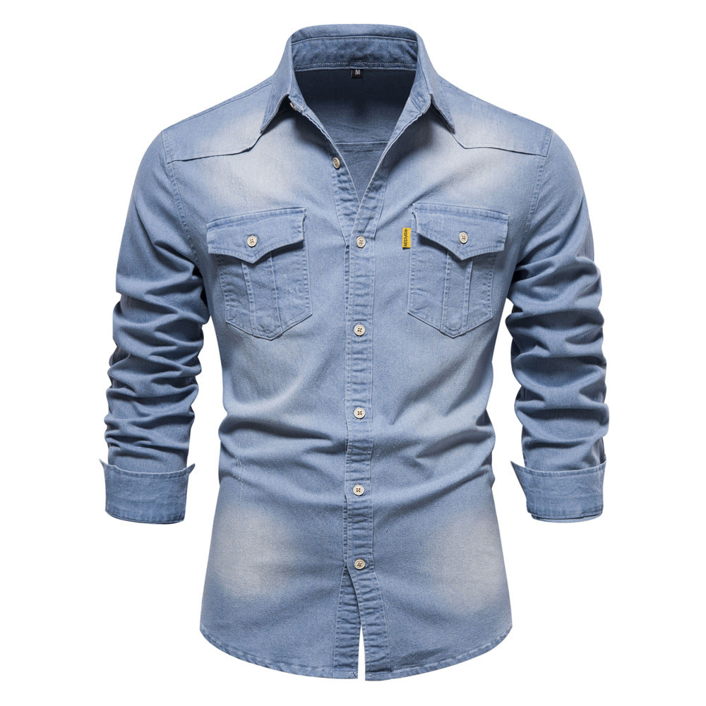 Denim Shirt | Slim Fit | Authentieke Western Look