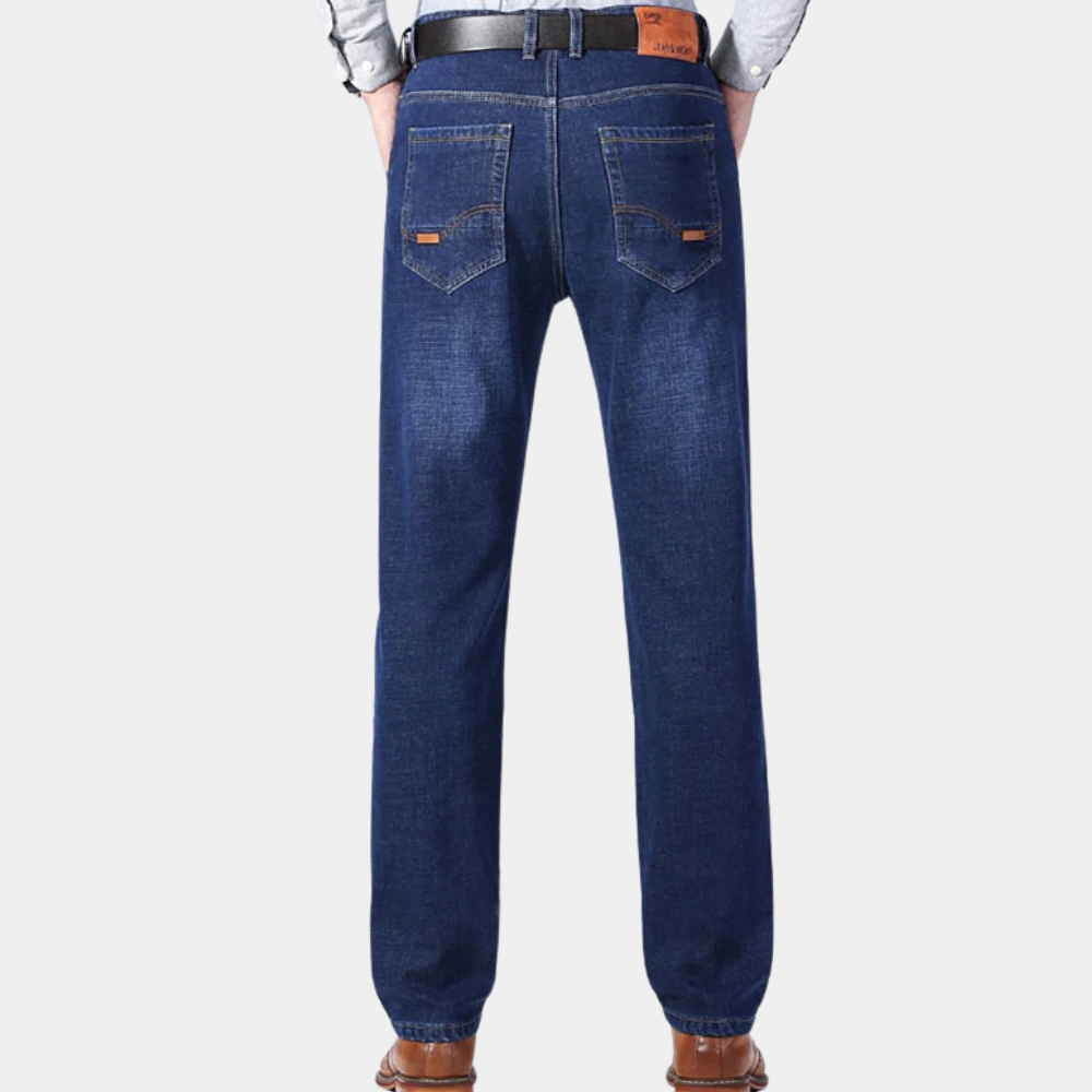 Arctic Denim | Rechte Pasvorm | Warm Gevoerd