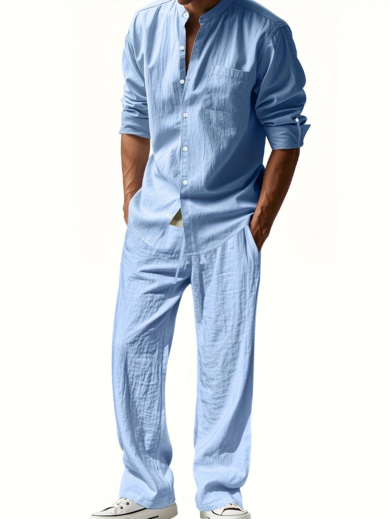 Santorini Set | Linnenlook Comfort | Relaxed Resortwear