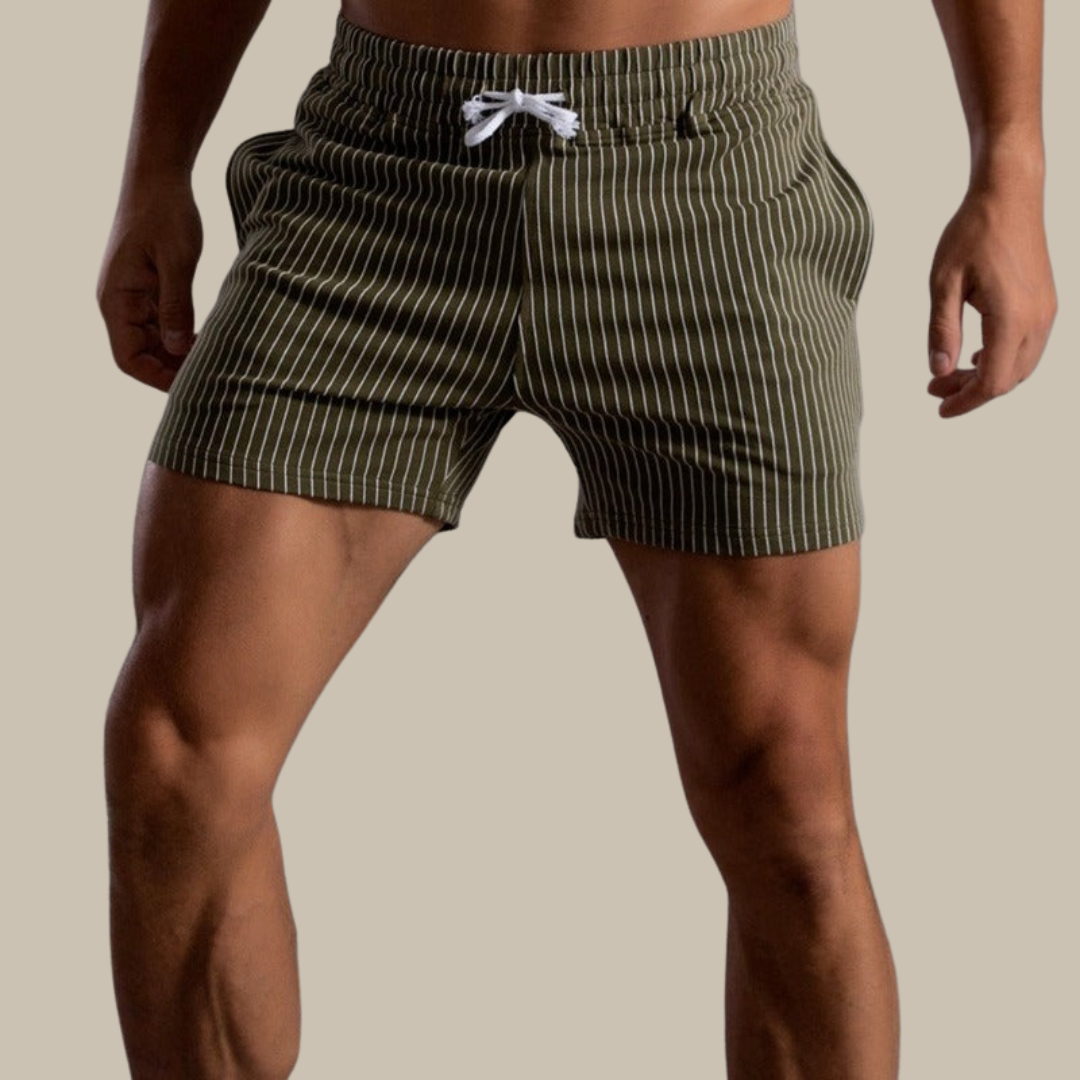 Strakke Zwemshort Heren | Korte Snit & Elastische Taille | Geribde Textuur