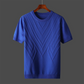 Gebreid T-Shirt | Geometrisch Design | Stijlvol & Comfortabel