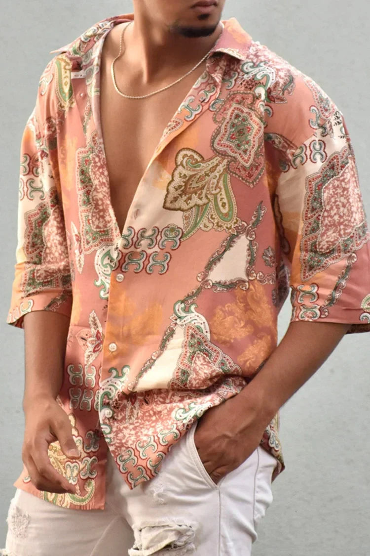 Boho Print Shirt | Losvallend & Licht | Festival Flair