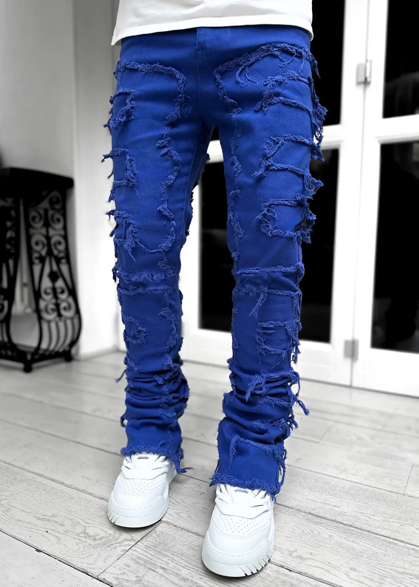 Heren Ripped Jeans | Skinny Fit | Opvallende Streetstyle