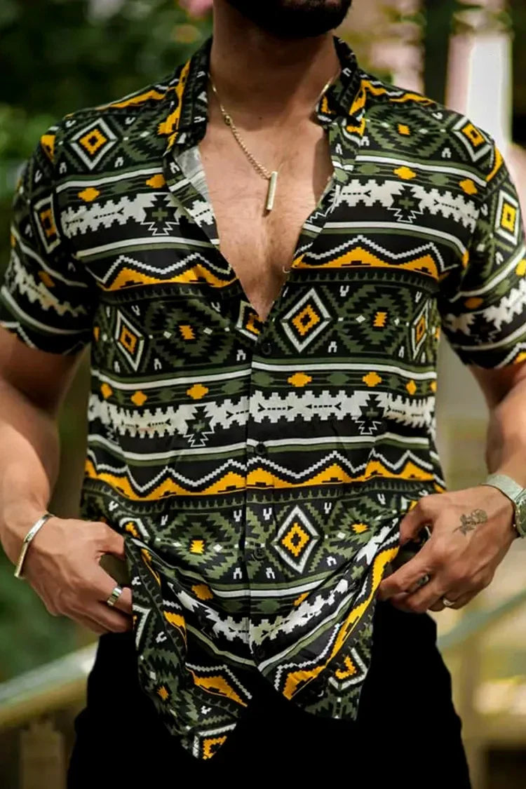 Boho Print Shirt | Losvallend & Licht | Festival Flair