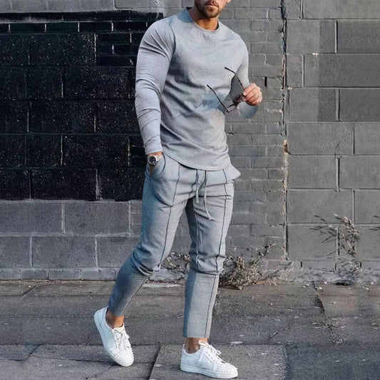 Heren Trainingspak met Lange Mouwen | Jogger Set | Casual Street Look