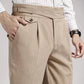 Old Money Geplooide Broek | Regular Fit | Elegantie in Stijl