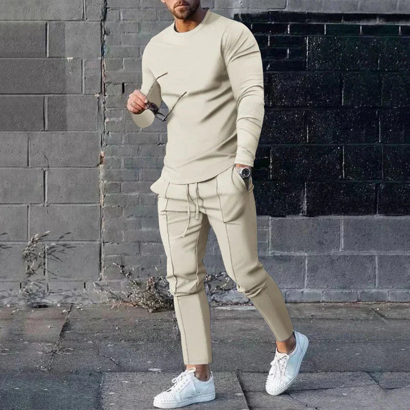 Heren Trainingspak met Lange Mouwen | Jogger Set | Casual Street Look