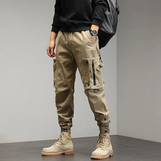 Cargo Joggers | Katoenmix | Tapered Fit & Meerdere Zakken