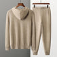 Loungewear Set | Zachte Knit Hoodie & Jogger | Minimalistisch Comfort