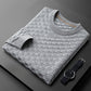 MarcoBellini Bellagio sweatshirt met ruitpatroon