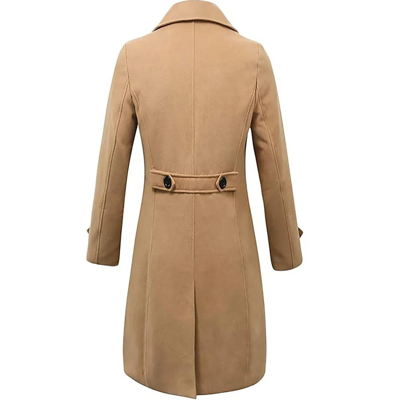 Klassieke Wollen Trenchcoat | Stijlvol & Warm | Perfect voor Zakelijk & Casual