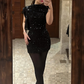 Celeste Sequin Dress | Glitter Mini | Statement Glam