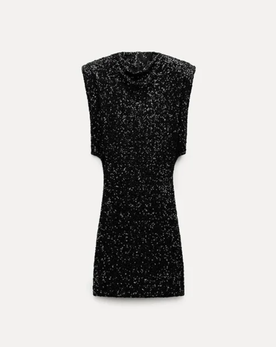 Celeste Sequin Dress | Glitter Mini | Statement Glam