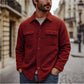 Heren Overshirt met Borstzakken | Casual Laagje | Warm & Trendy