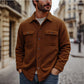 Heren Overshirt met Borstzakken | Casual Laagje | Warm & Trendy