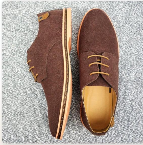 Suède Derby Heren Schoenen | Veterschoen | Smart Casual Elegantie
