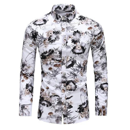 Flora Shirt | Slim Fit | Gedurfde Bloemenprint