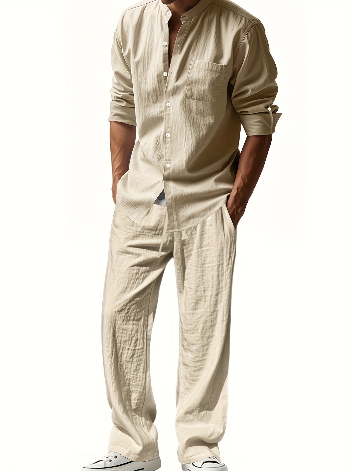 Santorini Set | Linnenlook Comfort | Relaxed Resortwear