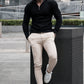 Slim Fit Chino Broek voor Heren | Stretch Comfort | Smart Streetstyle