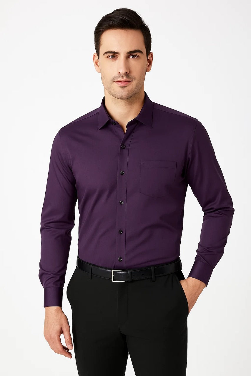 NovaFlex | Anti Kreuk Heren Stretch Overhemd