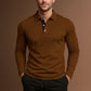 Heren Polo Shirt | Lange Mouwen | Klassiek & Stijlvol