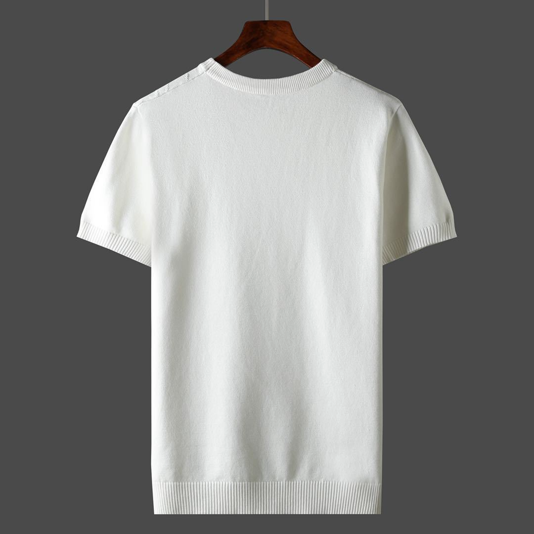 Gebreid T-Shirt | Geometrisch Design | Stijlvol & Comfortabel