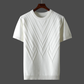 Gebreid T-Shirt | Geometrisch Design | Stijlvol & Comfortabel