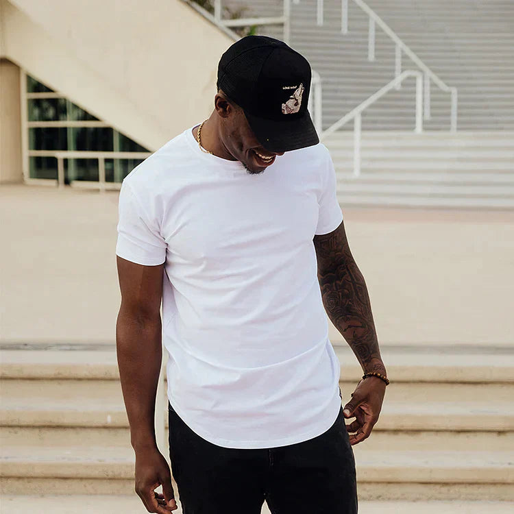 Heren Basic T-Shirt | Ronde Hals | Slim Fit Essential