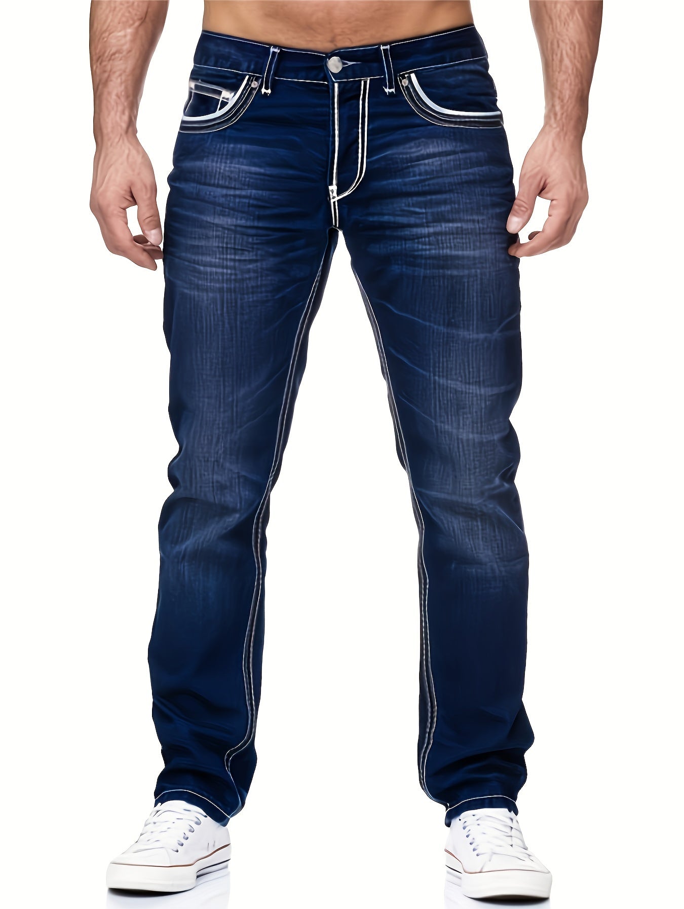 Regular Fit Jeans met Used Look | Stoer & Casual | Tijdloze Denim Style