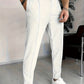 Heren Jogger Broek | Katoenmix | Slim Fit met Elastische Taille